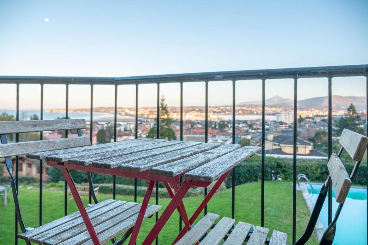 Bista Eder Hotel & Lodge Hondarribia Bagian luar foto